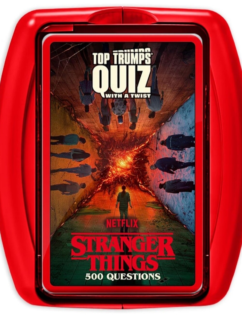 NEW Top Trumps Stranger Things: Quiz Compact Travel Card Game Fun Gift